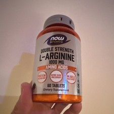NOW Foods Double Strength L-Arginine 1000mg A...