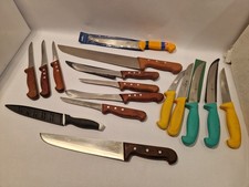 B19-CB FLEISCHER MESSER METZGER KONVOLUT F. DICK VICTORINOX EICKER WENGER FILET