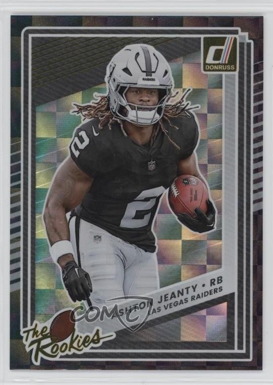 2025 Panini Donruss The Rookies Ashton Jeanty #7 RC