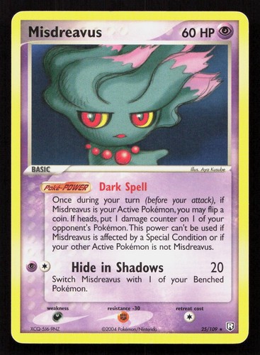 MISDREAVUS 25/109 Pokemon TEAM ROCKET RETURNS