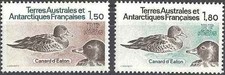 Timbres Oiseaux Canards TAAF 97/98 ** - 89333GF