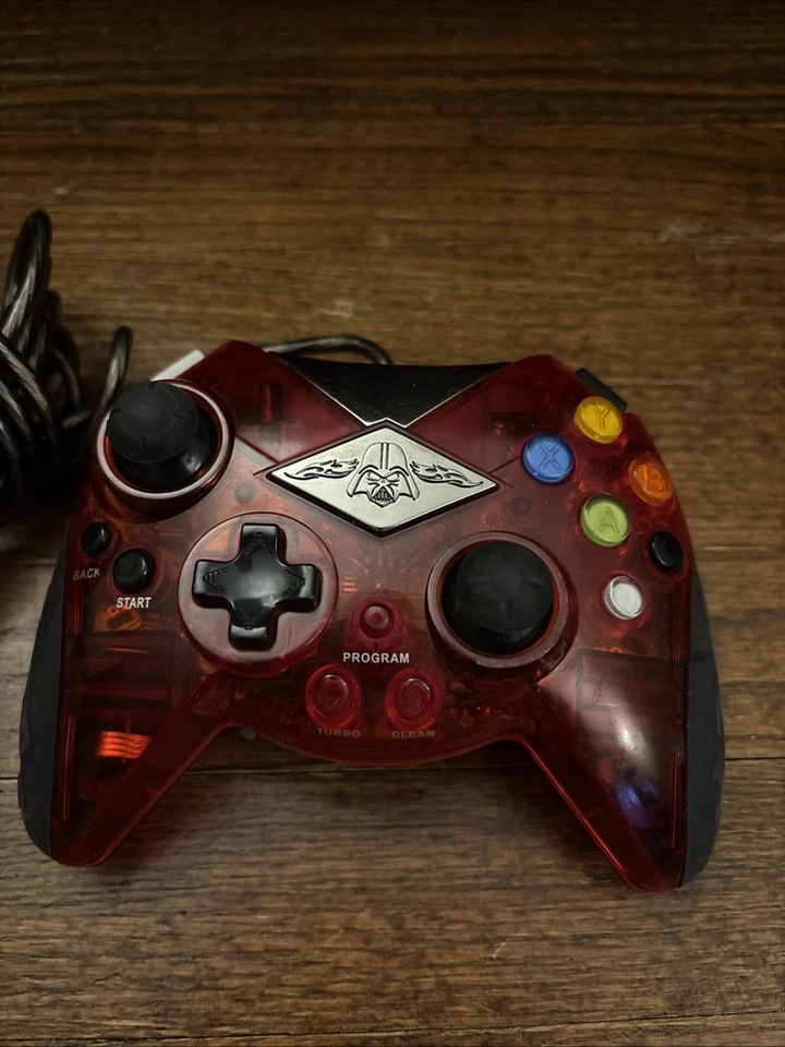 Original Xbox Controller Transparent Darth Vader Star Wars Limited Edition B8 - Image 2 of 4