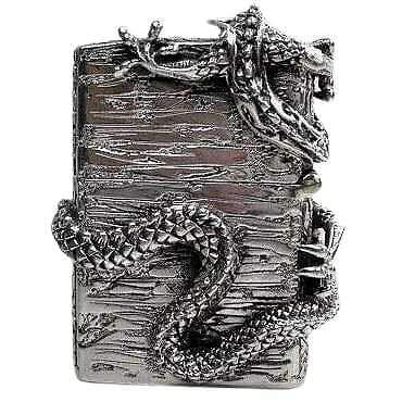 Dragon Sterling Silver Lighter - Picture 9 of 9