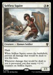 Selfless Squire #82 Commander: Murders at Karlov Manor Rare