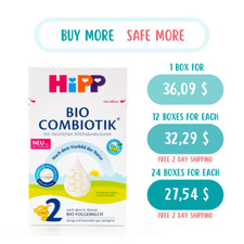 HiPP Stage 2 6-10 Months Combiotic Formula - German Version 600g 