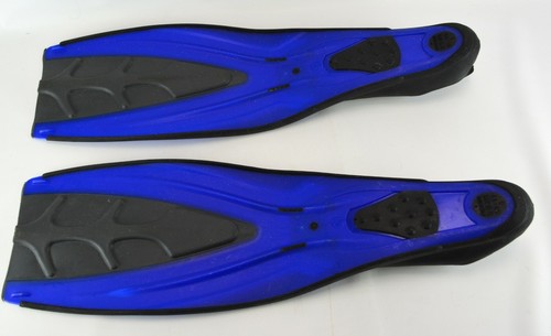 Body Glove Flow Blue & Black Snorkeling Diving Fins Large L 44-45 10-11 Italy - Picture 10 of 12