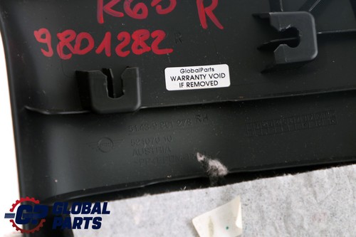 BMW MINI Countryman R60 Cover D Column Upper Right O/S Carbon Black 9801278 - Picture 10 of 11