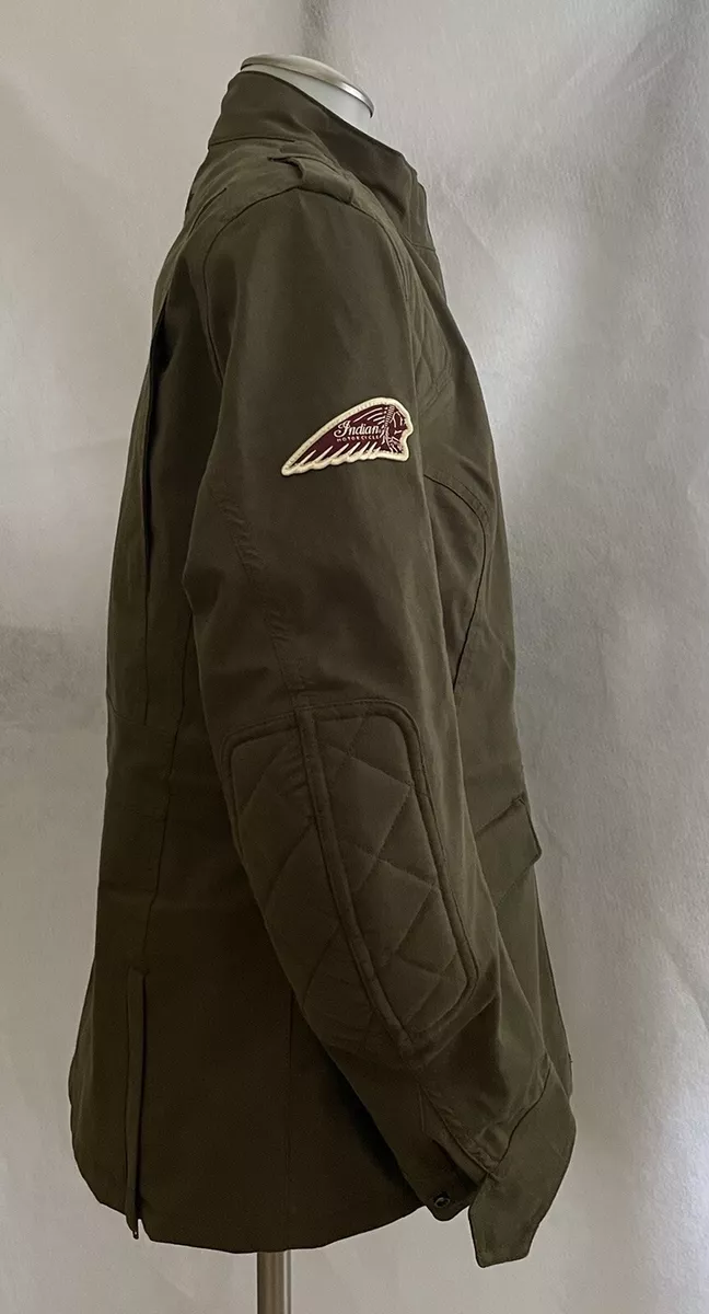 Indian motorcycle military best sale jacket