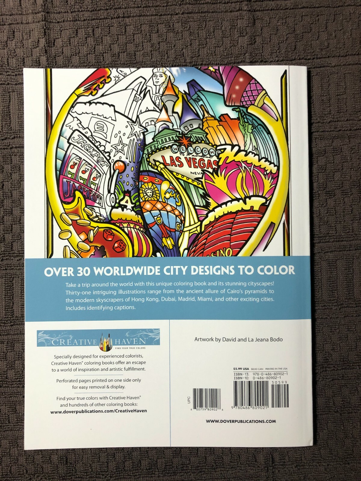 Creative Haven Circular Cities Coloring Book (working Title) by David ...