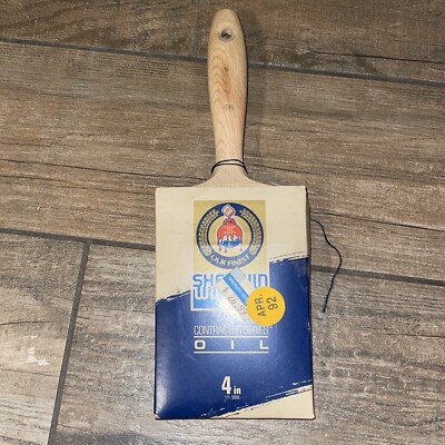 Vintage Sherwin Williams Contractor Series #114 Oil 4  Pro Grade New Old Stock