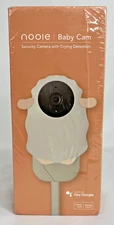 Nooie Baby Cam w/ Sheep Faceplate - 1080 Full HD -Night Vision- 2-way Audio -NEW