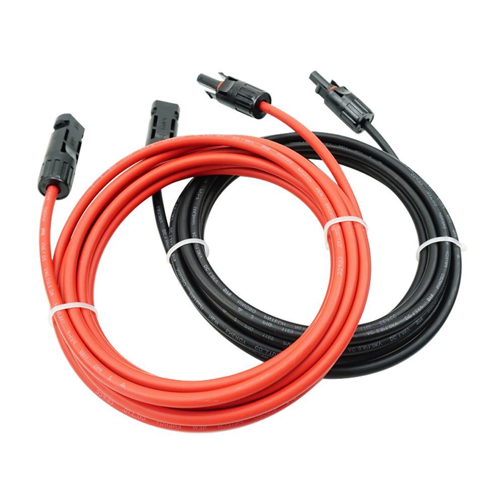 Solar Extension Cable 10AWG 140ft with Male Female Connectors and Adapters-image