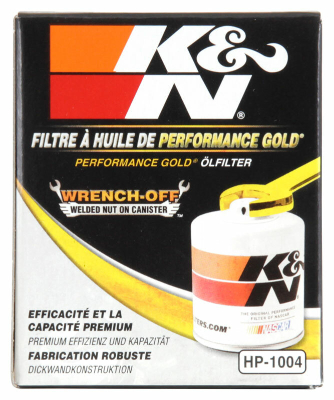 K&N HP-1004 Oil Filter suits Holden Rodeo KB Isuzu 4ZD1