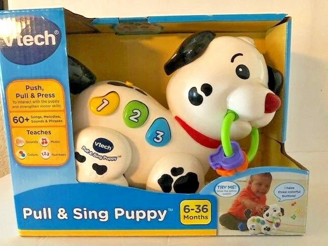 VTech Pull and Sing Puppy Learning Toy New in Box - Image 4 of 4