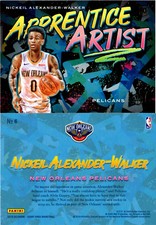 2019-20 Panini Court Kings Apprentice Artist #6 Nickeil Alexander-Walker RC