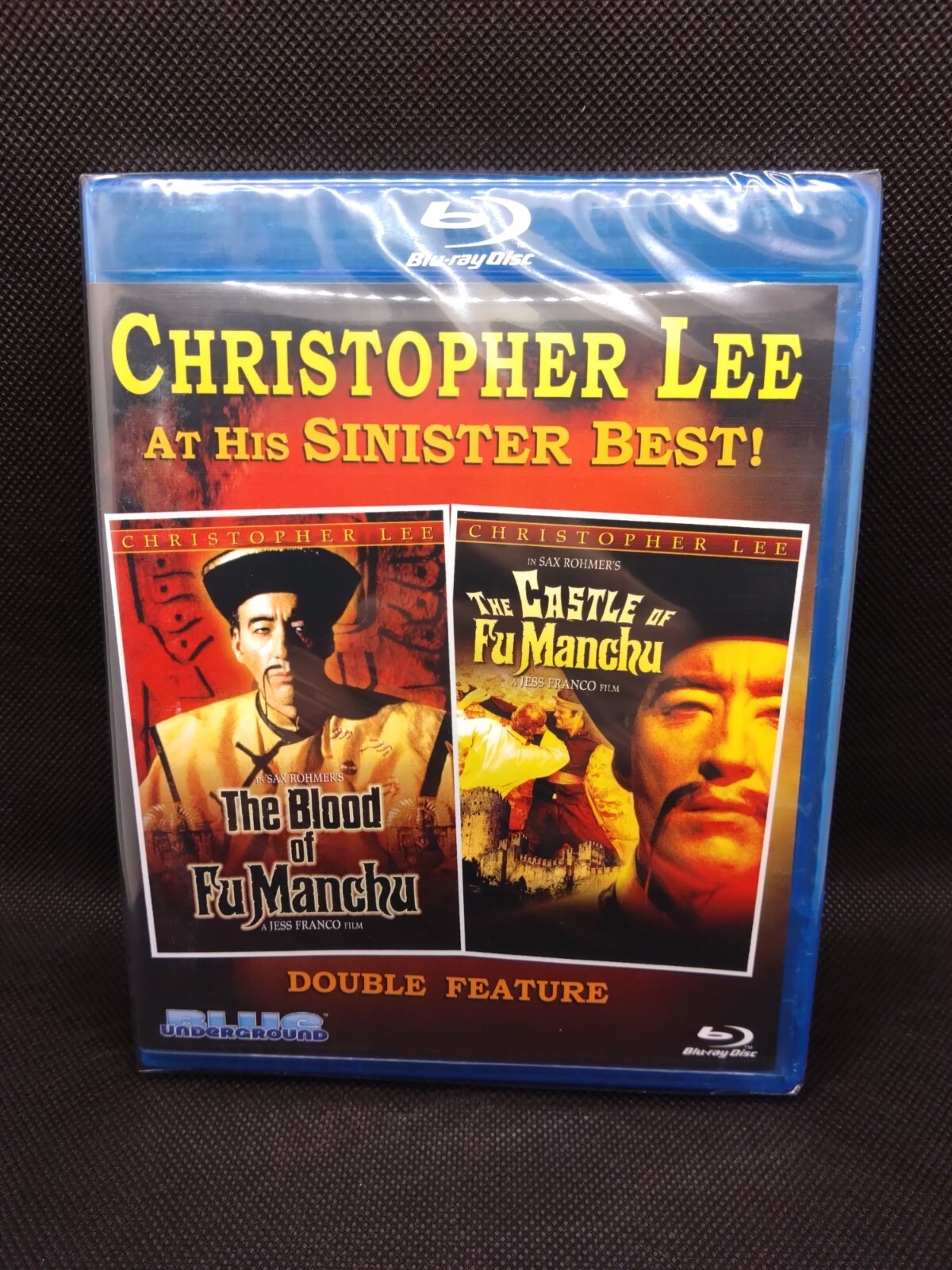 The Castle Of Fu Manchu / Christopher Lee Special Edition Blu Ray REGION A