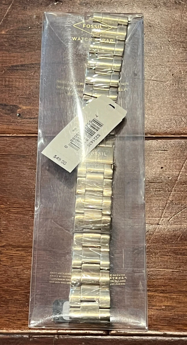 Bracelet fossil 22mm hot sale