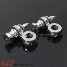 Offset Dog Bone 1" Handlebar Riser Kit For Harley Chopper Bobber Cafe Racer