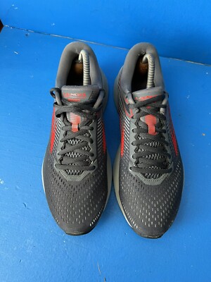 Brooks Mens Launch 5 1102781D014 Gray Running Shoes Sneakers 