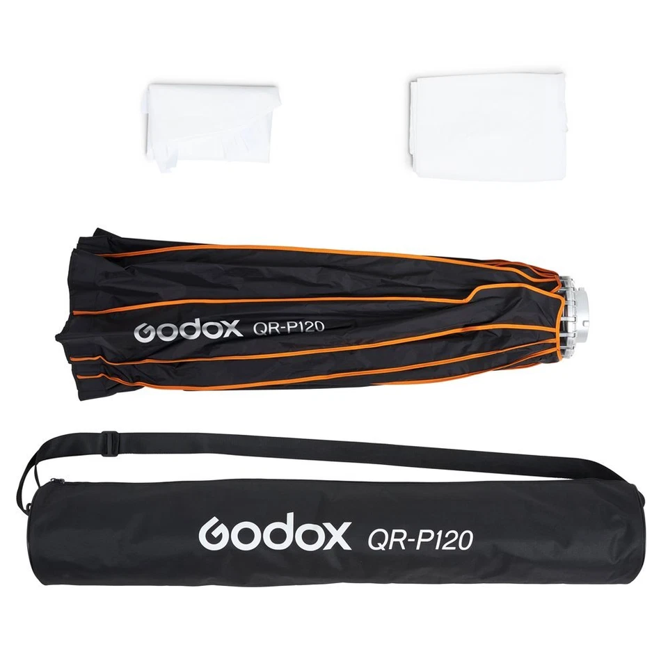 US Godox QR-P120 120cm Quick Release Parabolic Deep Softbox For AD600BM AD600Pro - Image 4 of 4
