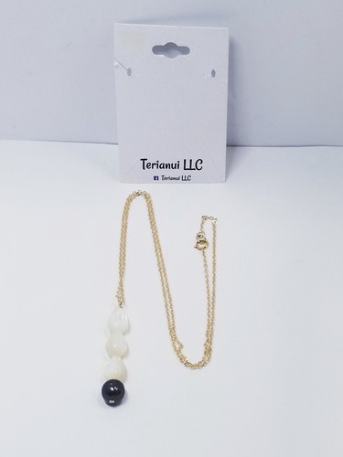 Terianui LLC Jewelry Gold Filled Pikake & Tahitian Necklace