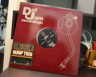 LL Cool J - BUMP THIS Def Jam PROMO 12'' 33  3 Mixes 2006 hype sticker