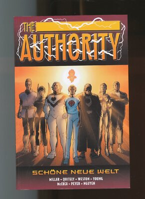 The Authority  Paperback  2  Schöne Neue Welt  lim. 555 Ex.  MG Publishing  TOP