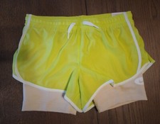 Nwt Nike Girls Green Running Shorts Compression Lining Size XL DO7119-321