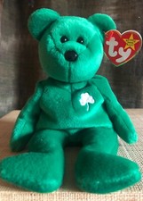 Rare 1997 Erin the Irish Bear Beanie Baby – TY Original Mint Condition with Tags