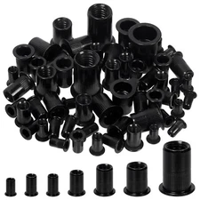520 pcs Zinc Steel Rivet Nut Kit Rivnut Nutsert Assort 250pcs Metric+270pcs SAE