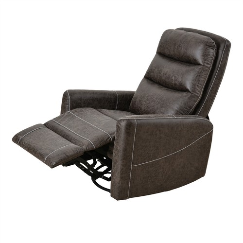 Elderly Manual Swivel Recliner Chair Rocking Recliner for Living Room - Picture 7 of 12