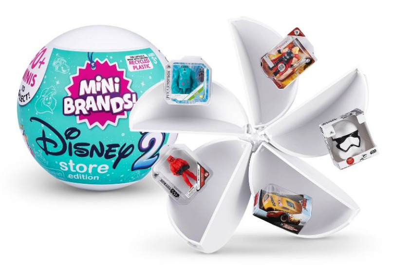 5 Surprise Mini Brands Disney Store Exclusive Series 1 Capsule