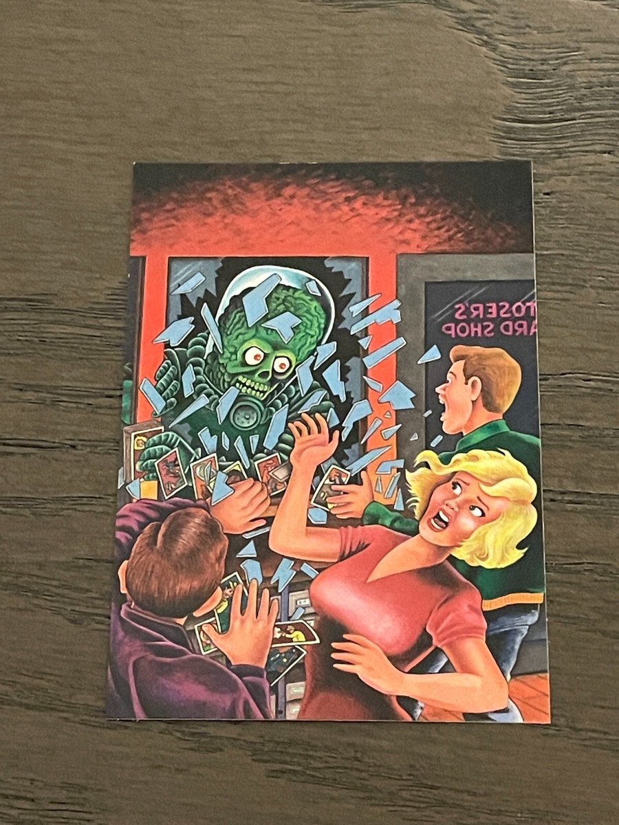 1994 Topps Homage Heroes World Trade Show Mars Attacks! Promo 1 of