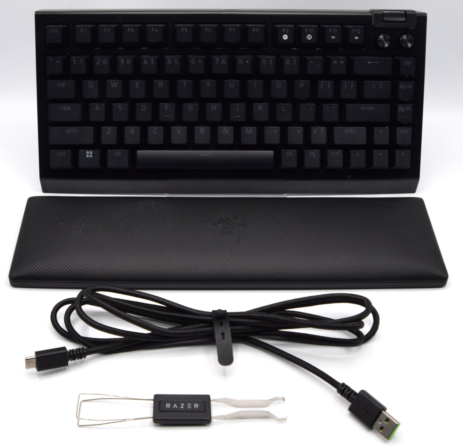 BlackWidow V4 75% Hot-swappable Mechanical Gaming Keyboard - Orange Switches