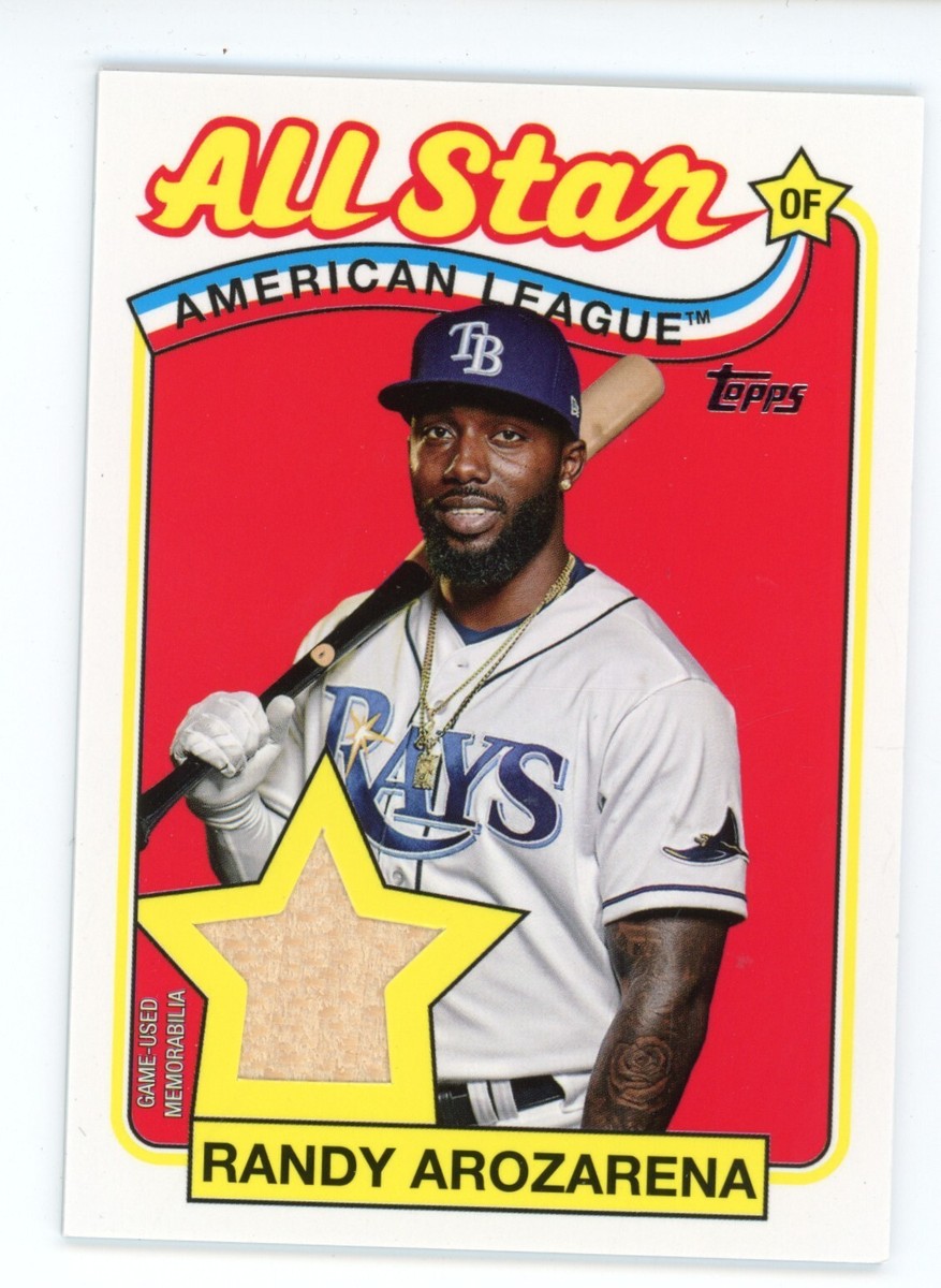2024 Topps RANDY AROZARENA ALL STAR RELIC RAYS MARINERS | eBay