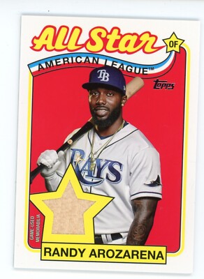 【激レア】RANDY AROZARENA オートサインRCカード 2024 Topps RANDY AROZARENA ALL STAR RELIC RAYS MARINERS | eBay