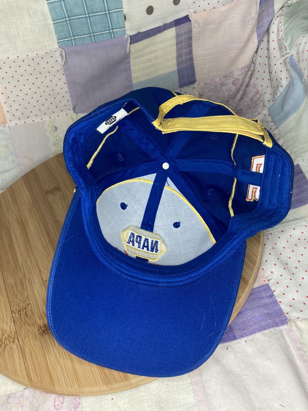 Napa Racing 55 Ball Cap Hat Adjustable Baseball Blue Cotton eBay