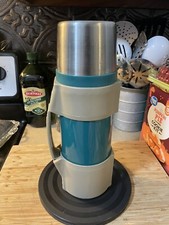 THERMOS BRAND GREEN 1 LITER BOTTLE STOPPER #650 USA MADE