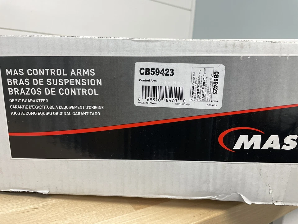 Brazo de control con rótula MAS Industries CB59423 Foto 2 de 4