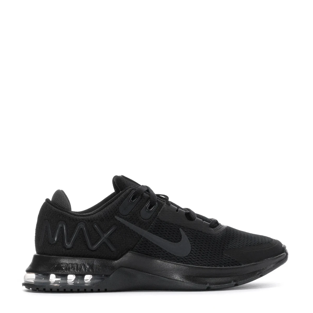 Mens NIKE AIR MAX ALPHA TRAINER 4 Black Anthracite Shoes CW3396