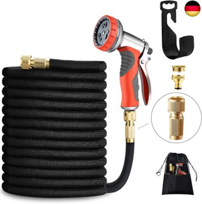 LUFENG Gartenschlauch ? Upgrade? 23M/75FT Flexibler Schlauch Garten mit