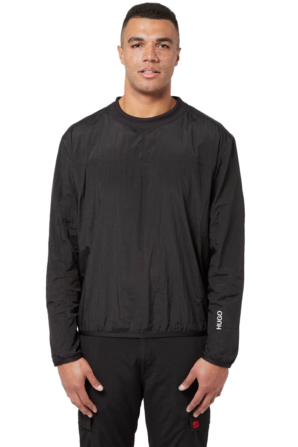 Hugo By Hugo Boss Мужская толстовка с круглым вырезом Dobile цвет Средний черный 16490₽