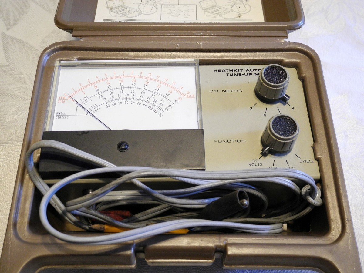 Vintage Heathkit Automotive Tune-up Meter Model ID-29 | eBay