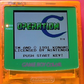 Operation C Game Boy Nintendo GB Original Contra Authentic Tested Shooter NES