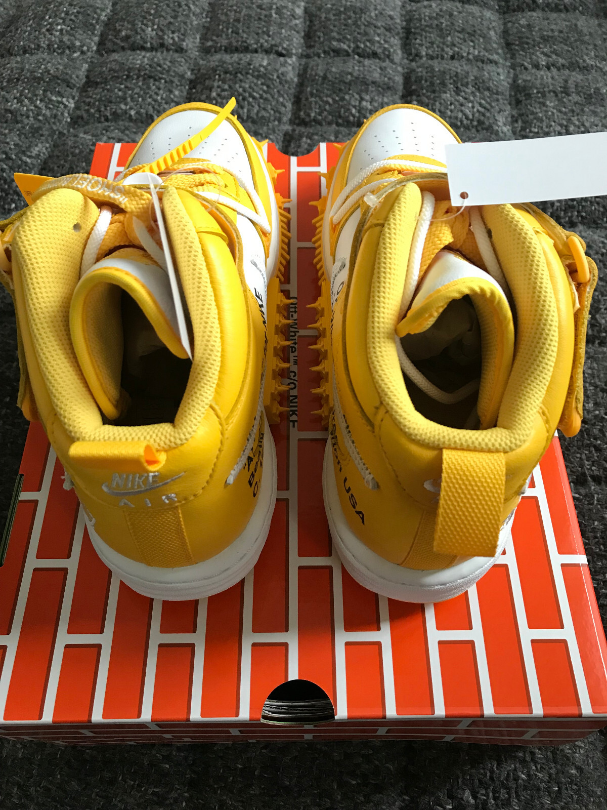 OFF WHITE X NIKE Nike Air Force 1 Mid x Off White Varsity Maze EUR 44 US 10 UK 9