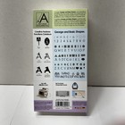 George and Basic Shapes Complete  Scrapbooking Cricut Cartridge Inlay Set Font — photo 2