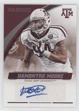 2015 Panini Texas A&M Aggies Signatures Damontre Moore #DM-A&M Auto 0c2