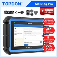 TOPDON AD PRO OBD2 EOBD Scanner Full System E*U Coding Car Diagnostic Tool