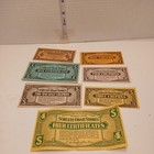1920’s 7 SCHULTE CIGAR STORES UNITED PROFIT SHARING COUPONS 1/2, 1,1,2,2 1/2,3,4 — photo 2