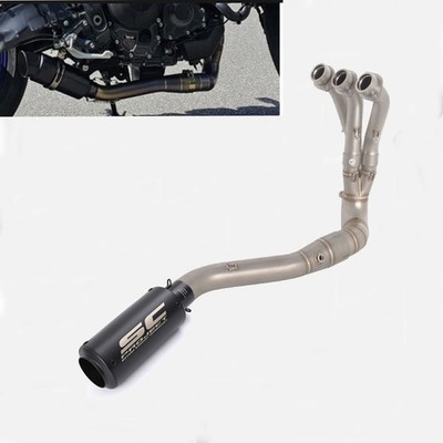 MT09 2024 2025 For Yamaha XSR900 2024-2025 Exhaust System Header Pipe Muffler